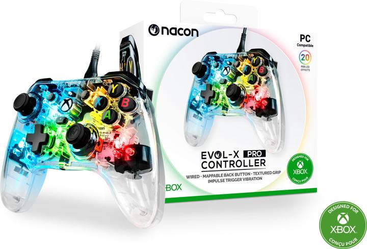 Actual product image Nacon Gaming EVOL-X Pro Controller (PC, Xbox Series X, Xbox One S)