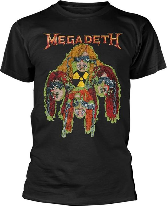 Megadeth Nuclear Glow Heads