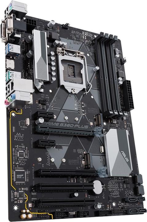 Actual product image ASUS Prime B360-Plus (LGA 1151, Intel B360, ATX)