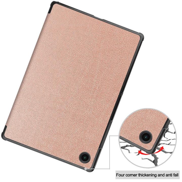 Actual product image Cover-Discount Galaxy Tab A8 10.5 - Tri-fold Smart Case rose gold (Galaxy Tab A8)