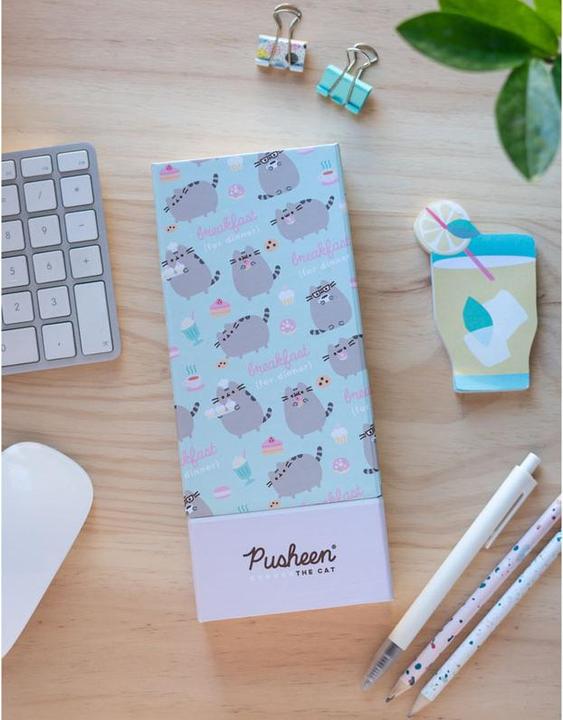 Actual product image Pusheen Rose pencil case