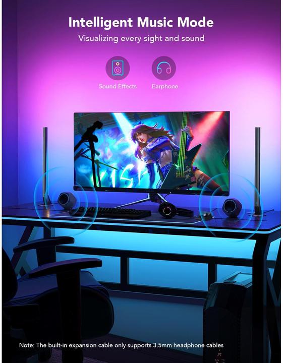 Produktbild Govee Gaming Lichtbalken (160 lm)