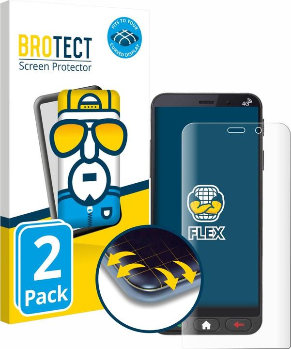 Actual product image BROTECT Full-Screen Protector (2 Piece, Brondi Amico)