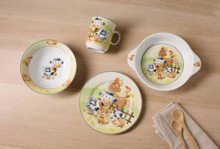 Actual product image Ritzenhoff & Breker R+B children's tableware farmyard animals 2t