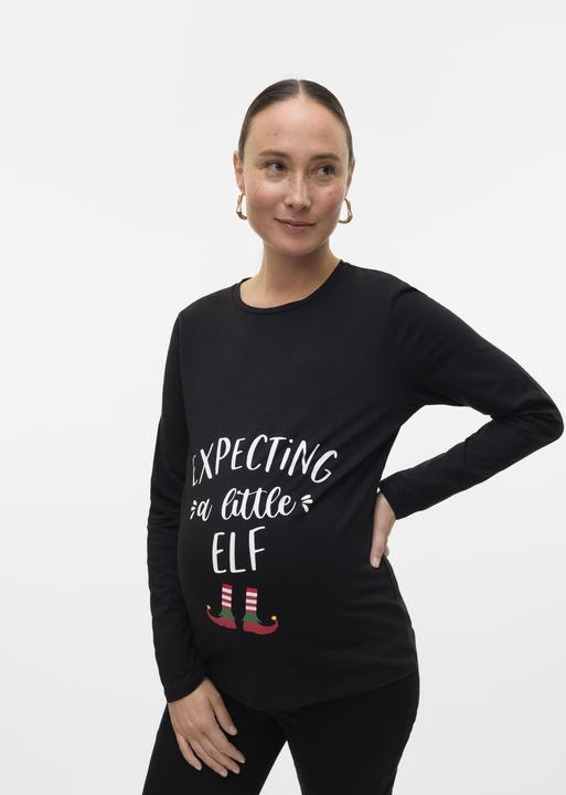 Image du produit Mamalicious Coupe normale Top col rond Blouse (S)