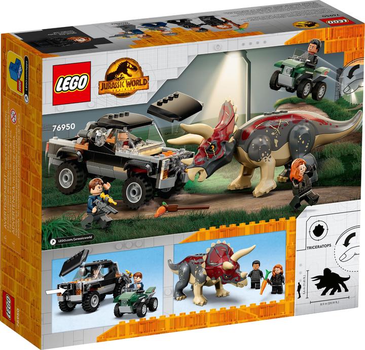 Actual product image LEGO Jurassic World End-Of-Live Set Triceratops-Angriff - 76950 NEU! Teile 320x (76950)