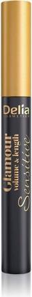 Actual product image Delia Cosmetics DELIA Glamour Volume Mascara wydłużający tusz do rzęs 02 Glamour Sensitive 11ml (02 Glamour Sensitive)