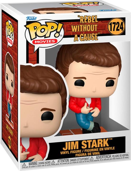 Immagine prodotto Funko Ribelle senza causa, figura in vinile dei film POP! Jim Stark 9 cm