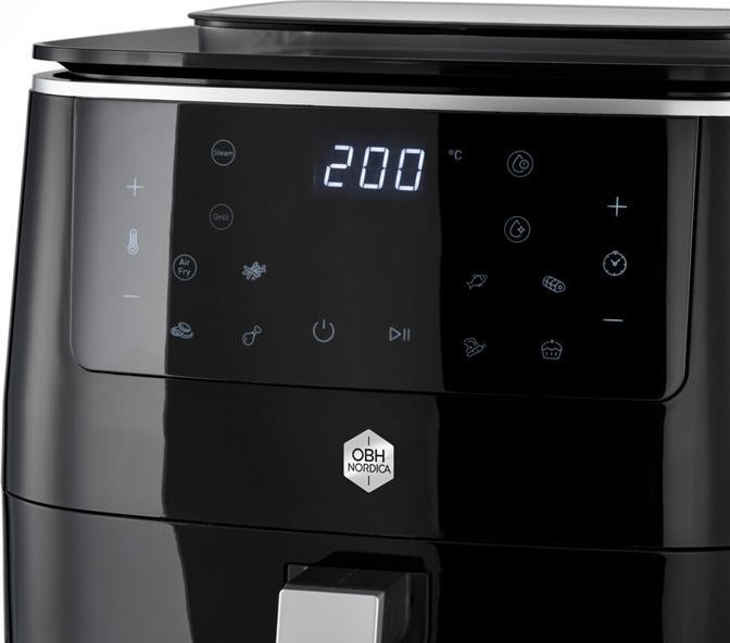 Immagine prodotto OBH Nordica FW2018S0 Friggitrice Singola 6,5 L Stand-alone Friggitrice ad aria calda Nero