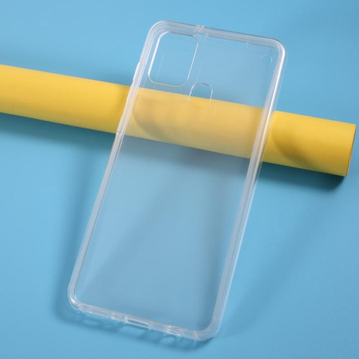 Immagine prodotto Cover-Discount Galaxy A21s - guscio duro con pellicola PET e bordo in gomma trasparente (Samsung Galaxy A21s)