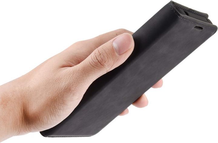 Image du produit Cover-Discount iPhone 12 / 12 Pro - Coque Flip Case Silky Stand noir (Apple iPhone 12, Apple iPhone 12 Pro)