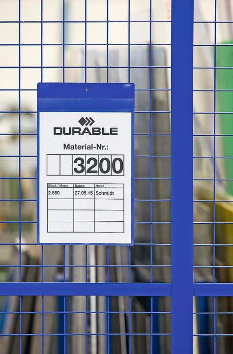 Produktbild Durable Kennzeichnungstaschen magnetisch Neodym (A4, Hoch)