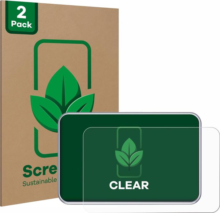 ScreenLeaf Schutzfolie nachhaltiger Displayschutz Displayschutzfolie Folie Klar Transparent (Teststreifen)