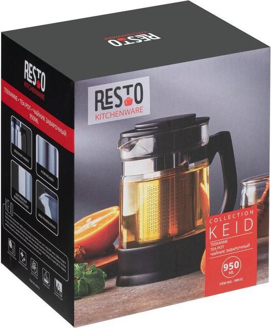 Produktbild Resto GLASS TEAPOT 950ML/90512 (0.95 l)