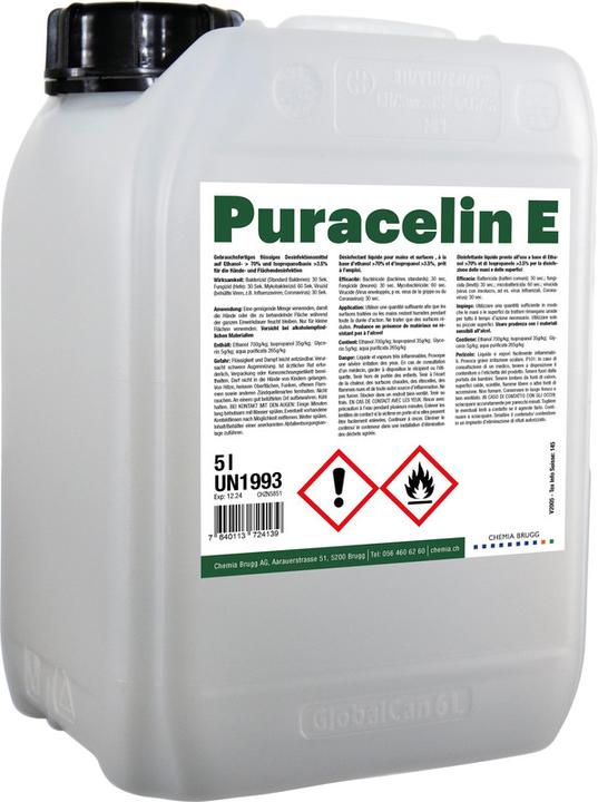 Image du produit NoName Produit désinfectant bidon Puracelin E (5000 ml)