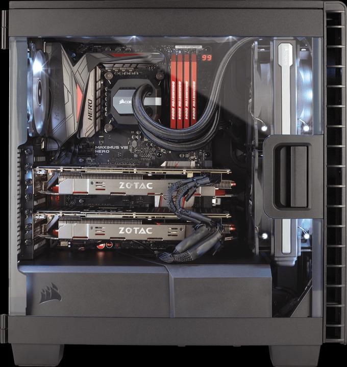Produktbild Corsair Carbide 400C (ATX, mATX, Mini-ITX, E-ATX)