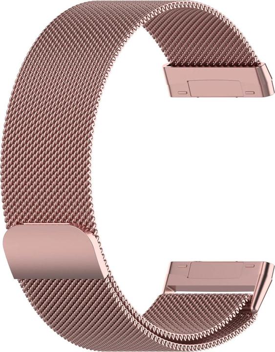 Actual product image Cover-Discount Fitbit Versa / Sense - Milanese Bracelet pink (Stainless steel)