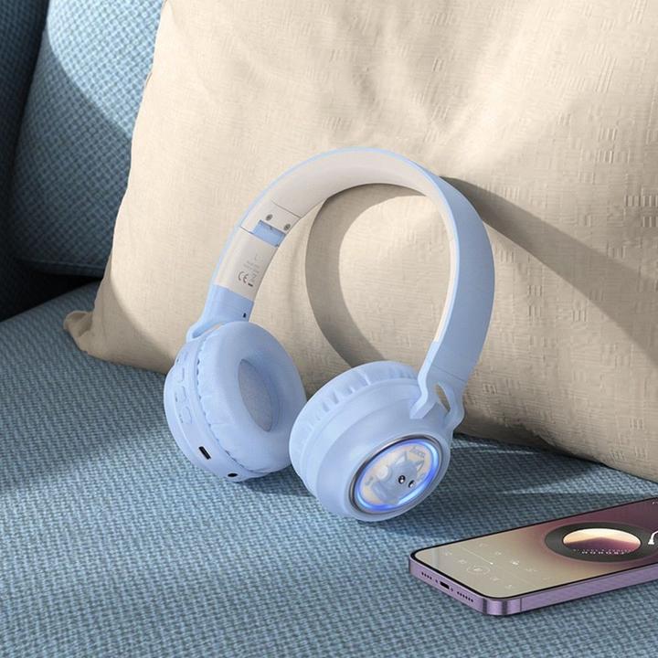 Produktbild Hoco Wireless headphones wireless headphones bluetooth W50 blue