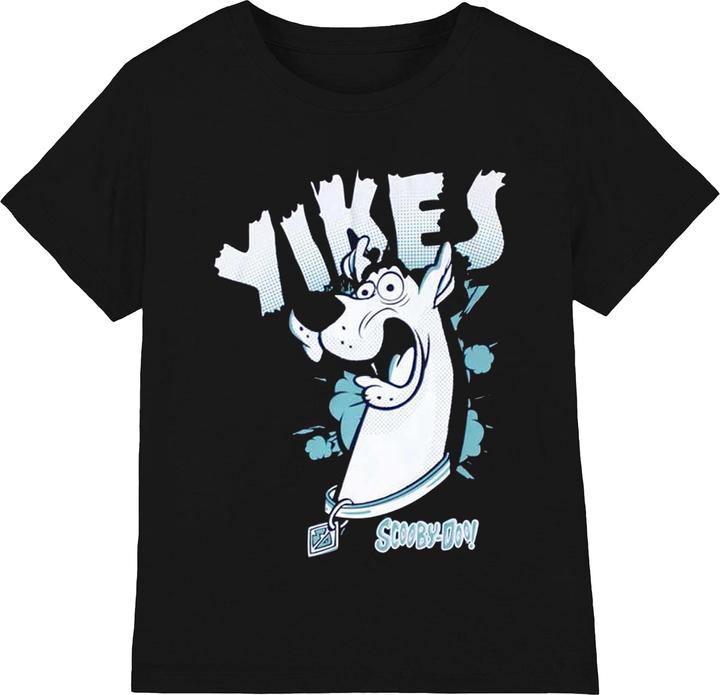 Actual product image Scooby Doo Unisex Adult Yikes T-Shirt (S)