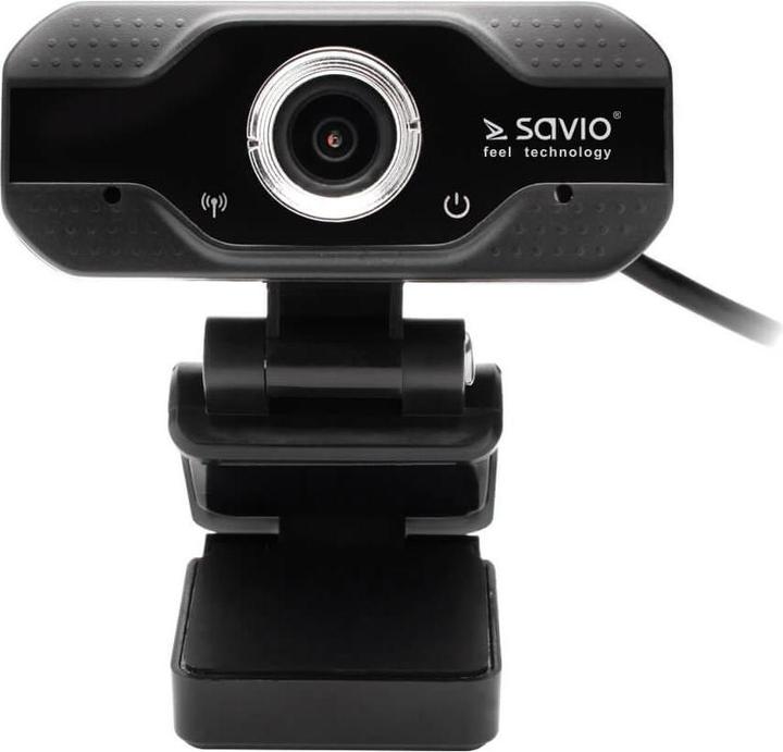 Actual product image Savio CAK-01 - 1920 x 1080 pixels - 30 fps - MP4 - BMP,JPG - USB - Black (2.10 Mpx)