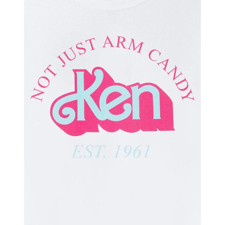 Produktbild Barbie Mens Not Just Arm Candy Ken Retro TShirt mit kurzen Ärmeln (M)