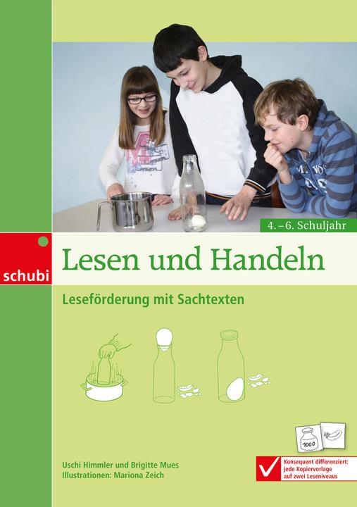 Actual product image Reading and doing 4th-6th grade. Reading promotion with non-fiction texts. Copy templates (German, Brigitte, Uschi/Mues, Himmler, 2015)