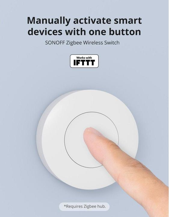 Produktbild Sonoff WLAN-Schalter SNZB-01P DC 3 V