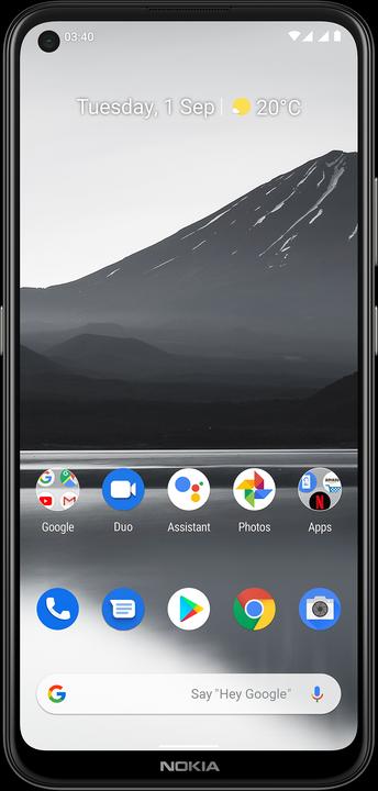 Nokia 3.4 (64 GB, Grey, 6.39", Hybrid Dual SIM, 13 Mpx, 4G)