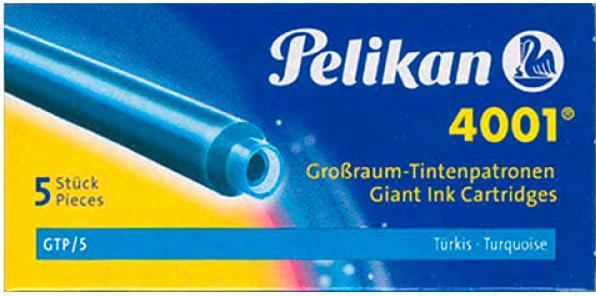 Produktbild Pelikan Grossraumpatrone (Füllertinte, Türkis)