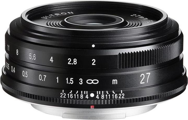 Voigtländer Ultron X 27mm / 2.0 schwarz (Fujifilm X, APS-C / DX)