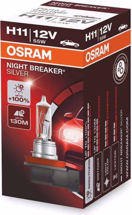 Produktbild Osram Night Breaker Silber (H11)