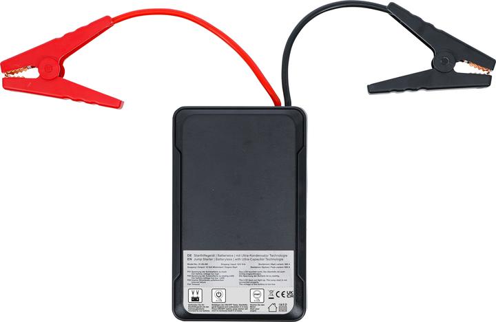 Actual product image BGS Jump Starter Batteryless with Ultra-Capacitor Technologie 12 V / 300 A / 600 A (600 A)