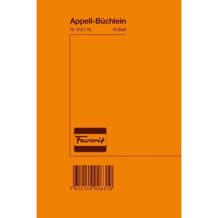 Actual product image Favorit Appeal Booklet (18 x)