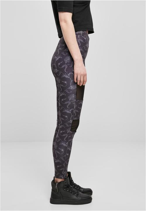 Immagine prodotto Urban Classics Leggings Tech Mesh AOP da donna (XL)