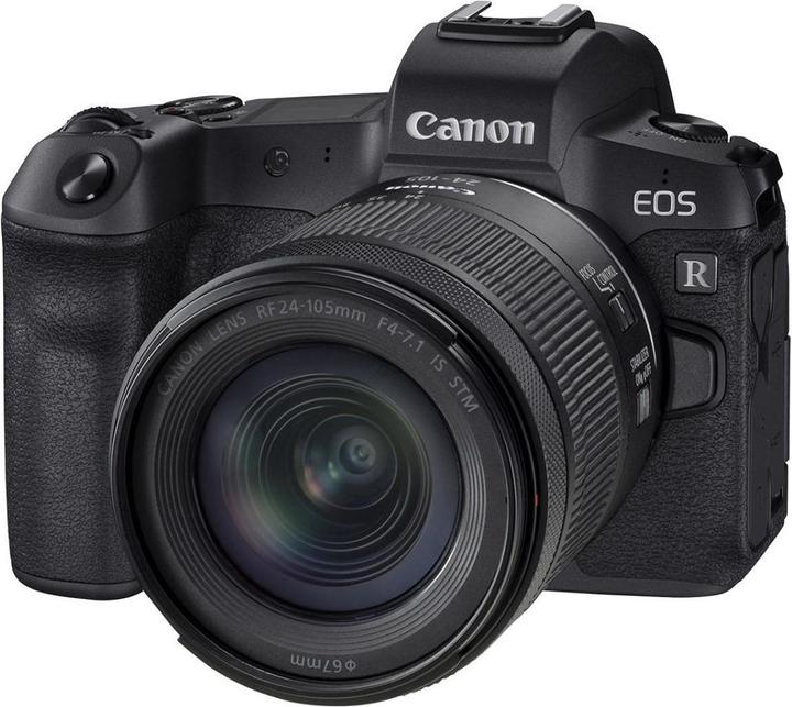 Produktbild Canon EOS R + RF 24-105 mm F4-7,1 IS STM (24 - 105 mm, 30.30 Mpx, Vollformat)