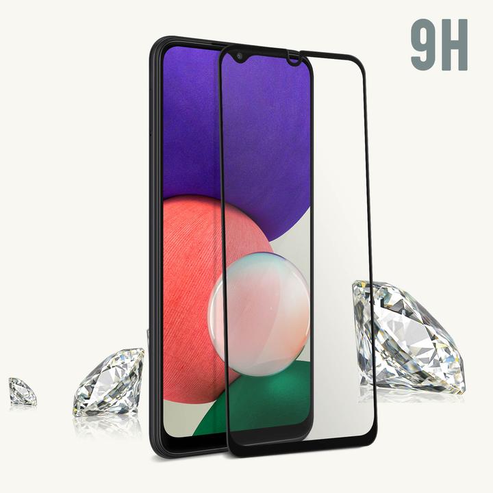 Image du produit Avizar Verre en céramique avec bord noir (1 pièce(s), Samsung Galaxy A22 5G)