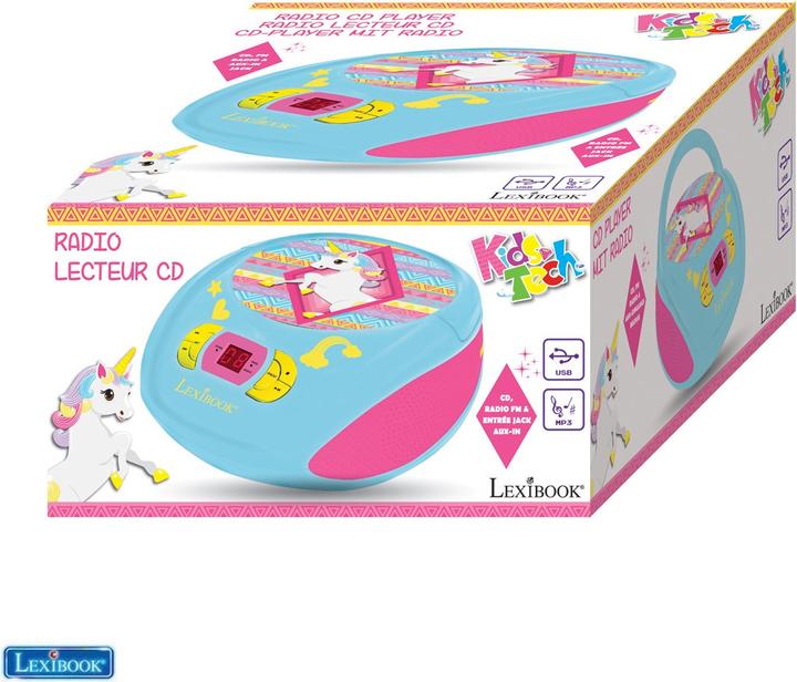 Image du produit Lexibook Lecteur de CD Licorne