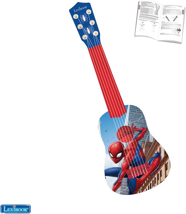Immagine prodotto Lexibook Prima chitarra Spiderman (Tedesco, Francese, Italiano, Inglese)