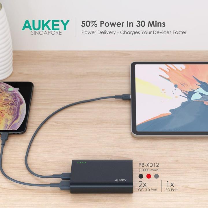 Immagine prodotto Aukey Powerbank PB-XD13 (20000 mAh, 18 W, 77 Wh)