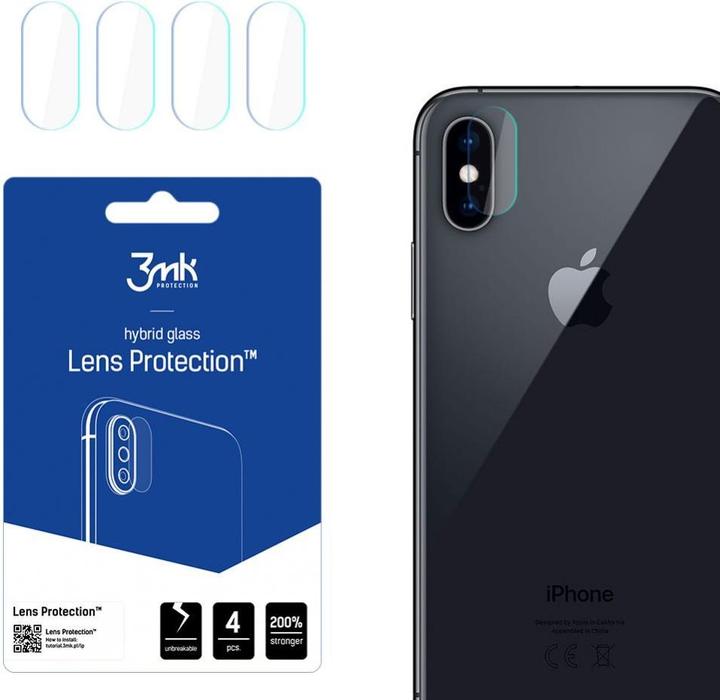 Image du produit 3MK hybrid glass Lens Protection for iPhone Xs (1 pièce(s), Apple iPhone XS)
