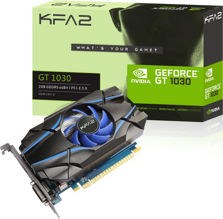 Actual product image KFA2 GeForce GT 1030 (2 GB)