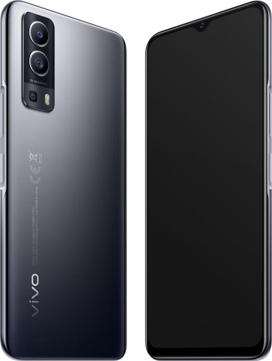 Actual product image Vivo Y72 5G (128 GB, Black, 6.58", Dual SIM, 64 Mpx, 5G)