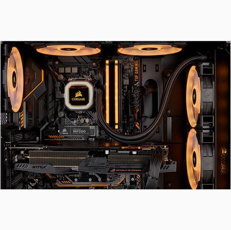 Image du produit Corsair Vengeance CMW16GX4M2E3200C16-TUF Module de mémoire 16 Go 2 x 8 Go DDR4 3200 MHz (2 x 8GB, 3200 MHz, RAM DDR4, DIMM)