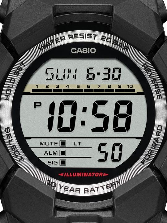 Actual product image Casio GD-010-1ER (Chronograph, 52 mm)