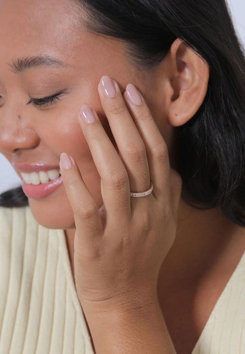 Actual product image Elli Band ring, crystal ring (62, 925 Silver)