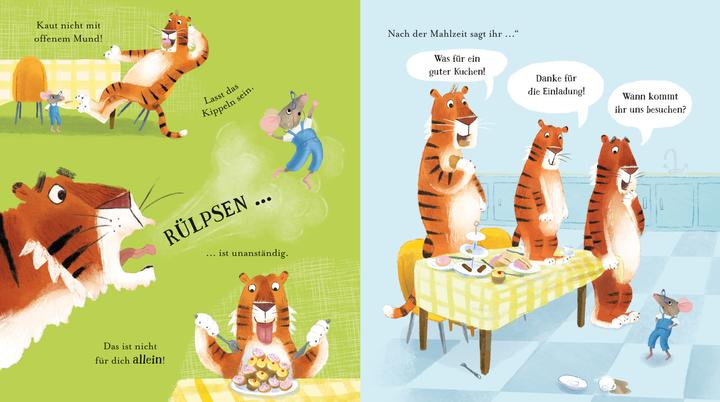 Produktbild Gutes Benehmen leicht gemacht: Tischmanieren für kleine Tiger (Deutsch, Zanna Davidson, 2022)