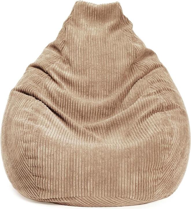 Immagine prodotto Lumaland Beanbag Giant Cord 400 L, beige, profondità: 30