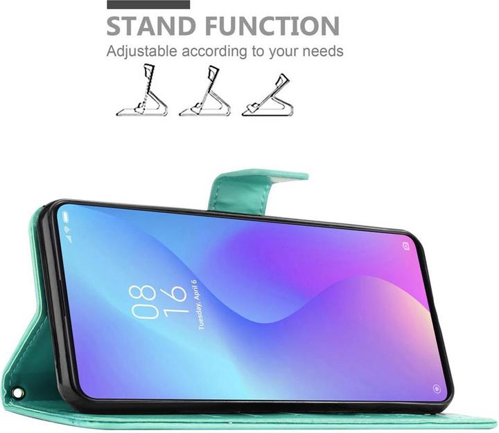 Produktbild Cadorabo Flower Book Cover (Xiaomi Redmi K20)
