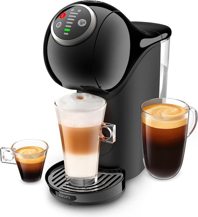 Krups Capsule machine,, Genio S Plus, black (NESCAFÉ Dolce Gusto)