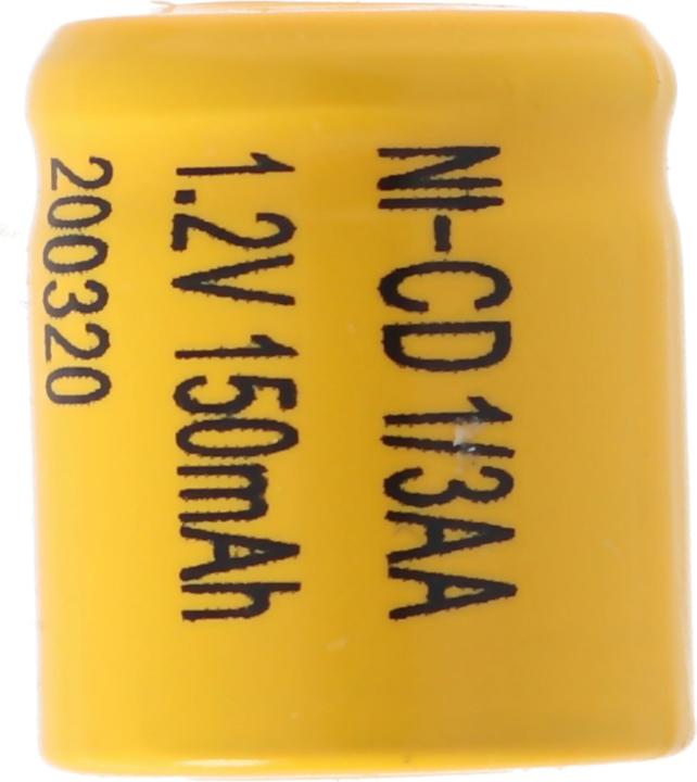 Immagine prodotto Sanyo Akku N-110AA Akku NiCd 1/3 AA Mignon ohne Lötfahne 150mAh (1 pz., AA, 150 mAh)